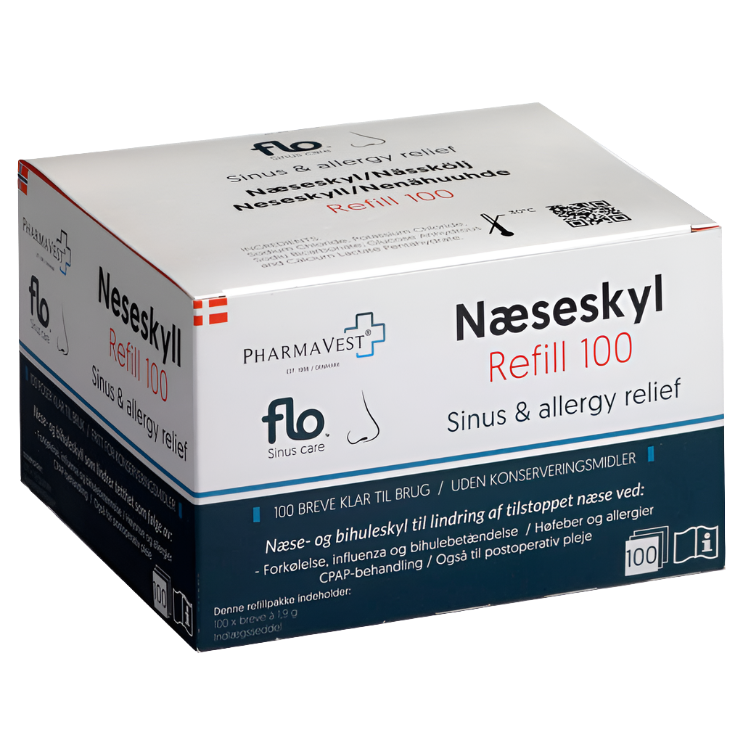 FLO Næseskyl Refill 100 stk.