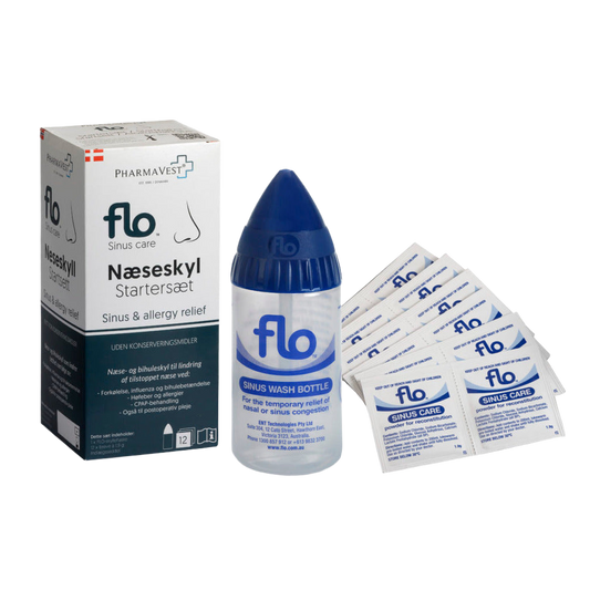 FLO Næseskyl Startersæt m/12 stk. refill